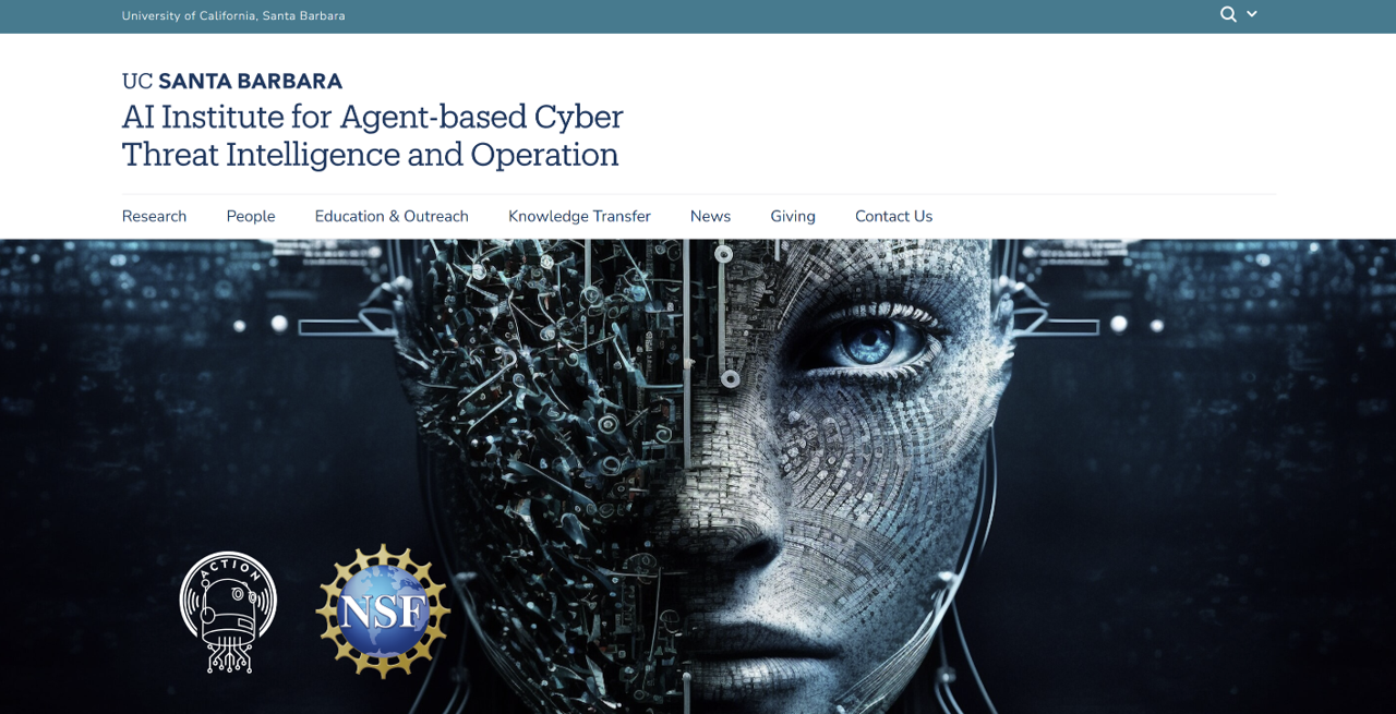 Snapshot of ACTION website